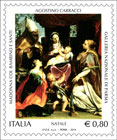 Italian Religious Christmas Stamp 2014